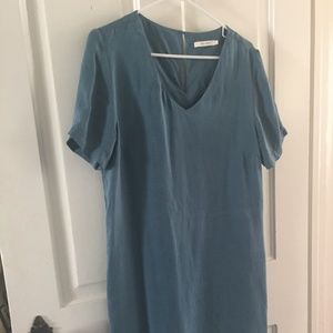 Teal Shift Dress